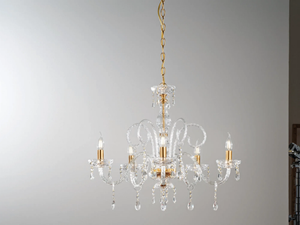 MONALISA - Glass chandelier with crystals _ Fan Europe Lighting